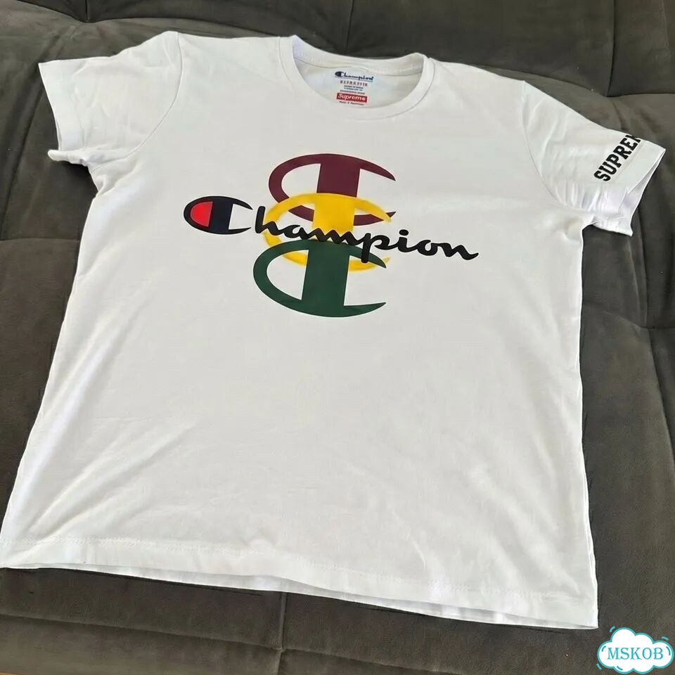Футболка Supreme x Champion Rainbow Tee редкая фото 4