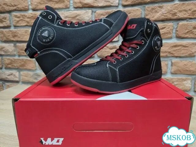 Мотокеды MadBull Sneakers Black/Red фото 1