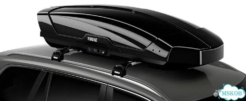 Бокс на крышу thule XXL 900 610 литров фото 2