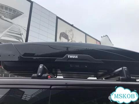 Бокс на крышу thule XXL 900 610 литров фото 4
