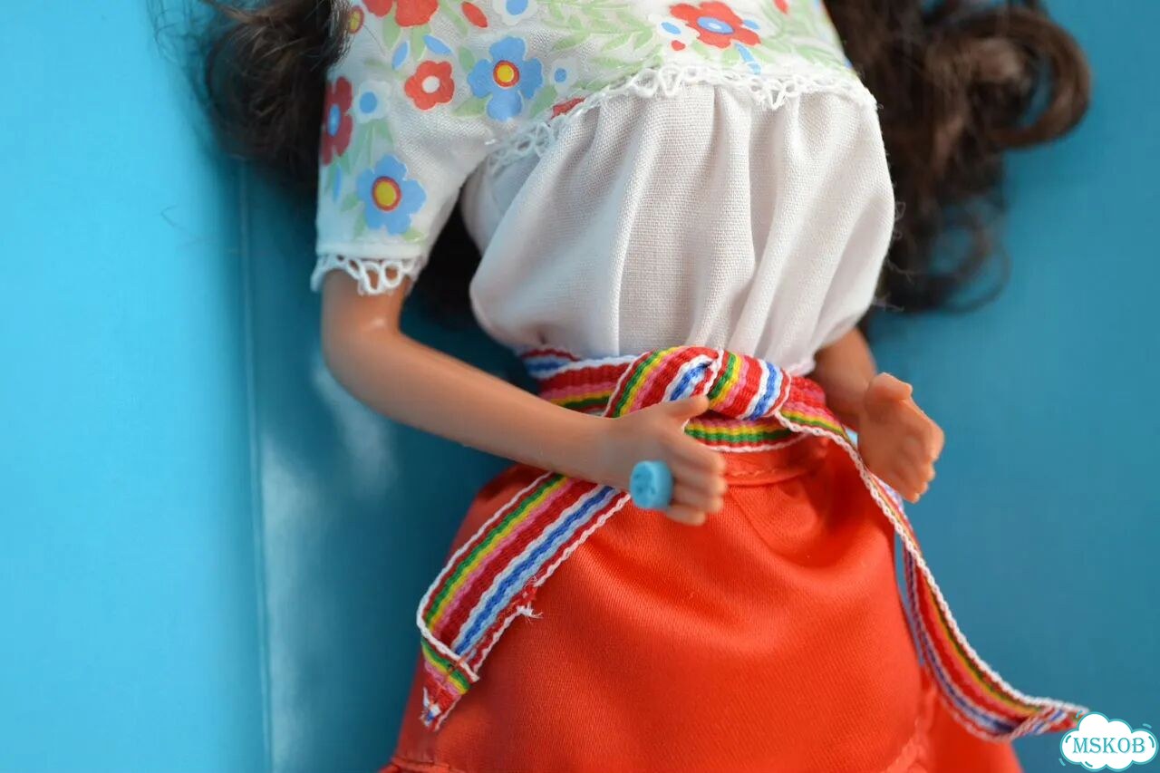 Барби Barbie Mexican 1988 фото 8