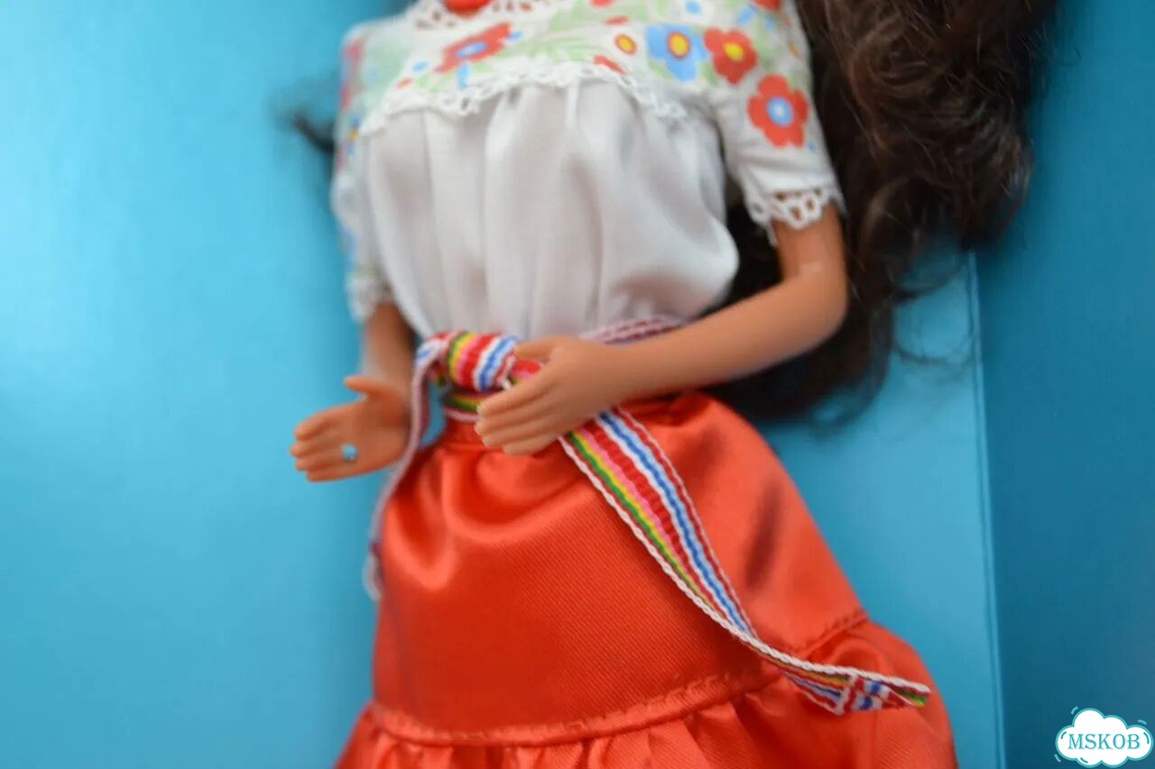 Барби Barbie Mexican 1988 фото 9