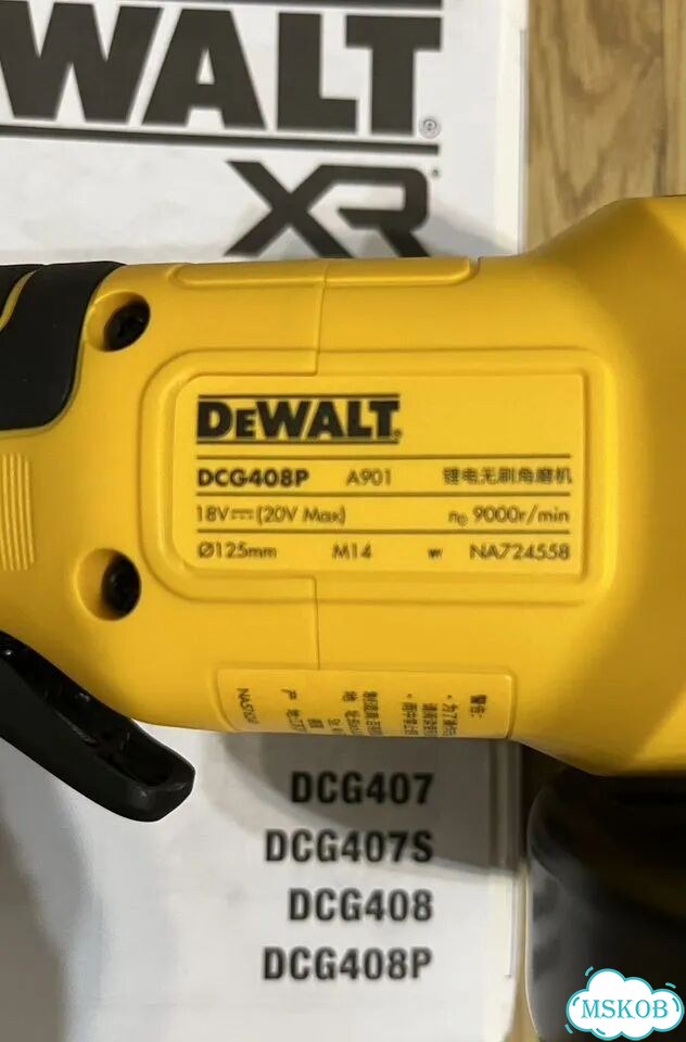 DeWalt DCG408 новая фото 3