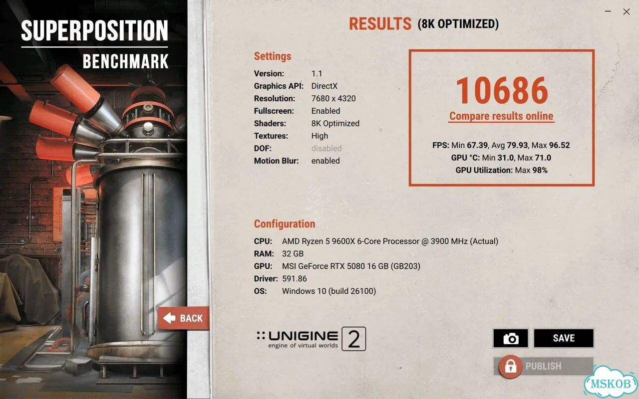 MSI Rtx 5080 inspire 3x 16 Gb OC Edit фото 3