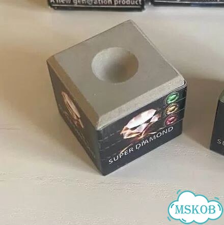 Мел бильярдный Super Diamond серый фото 4