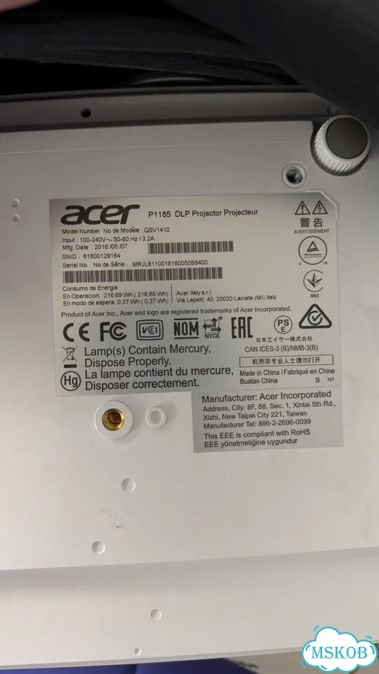 Проектор Acer фото 3