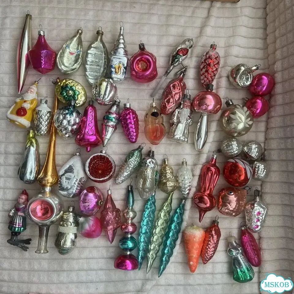 Елочные игрушки СССР фото 1