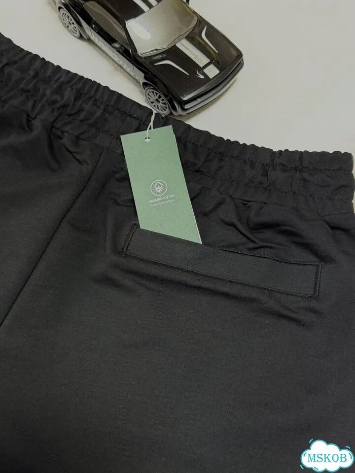 Шорты lacoste (черные) фото 6