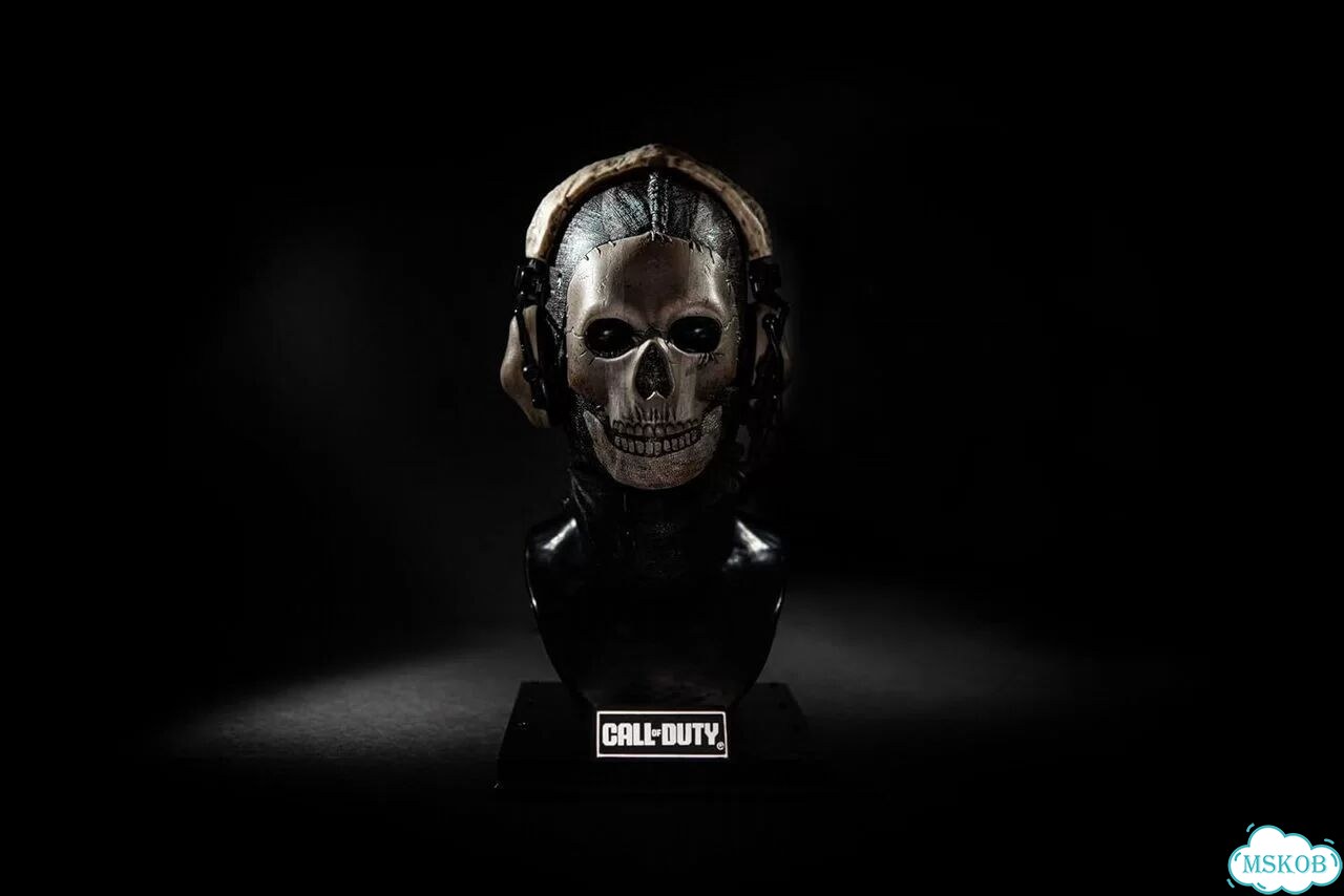 Call of Duty фигурка Ghost Bust / Бюст Гоуст фото 3