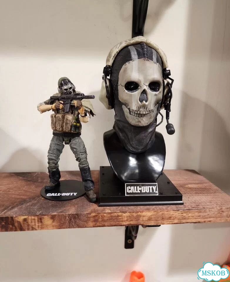Call of Duty фигурка Ghost Bust / Бюст Гоуст фото 9