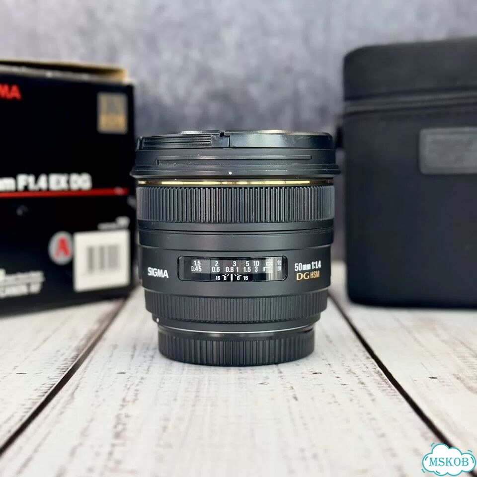 Sigma 50mm f/1.4 DG HSM for Canon фото 1