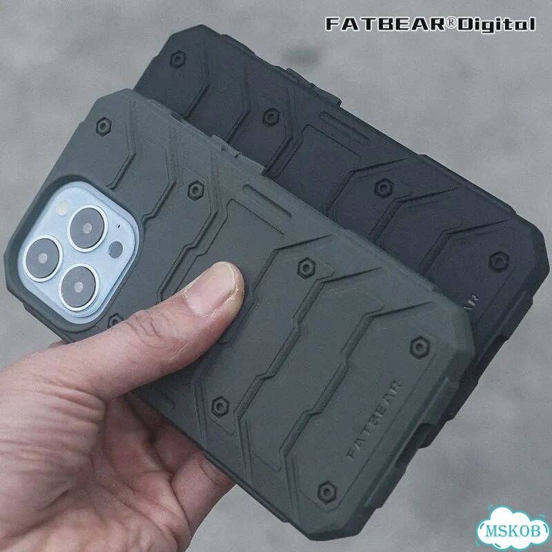 Fatbear для Apple iPhone 13 Mini Pro Max / 12 Mini Pro Max / Зеленый, Army Green, for iPhone 13 mini фото 1