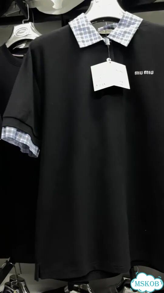 Футболка Miu Miu черный фото 1