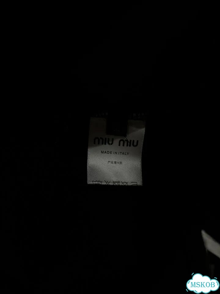 Футболка Miu Miu черный фото 5