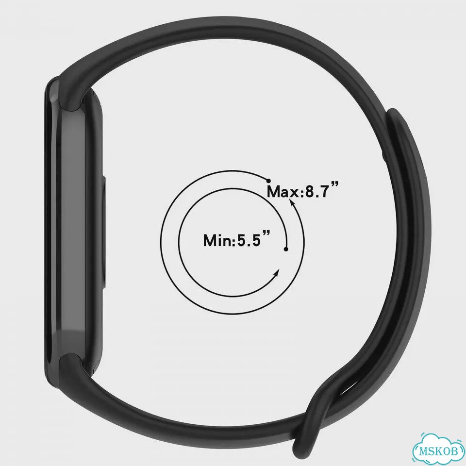 ConnectFit силиконовый ремешок для Xiaomi Mi Band 8 фото 7