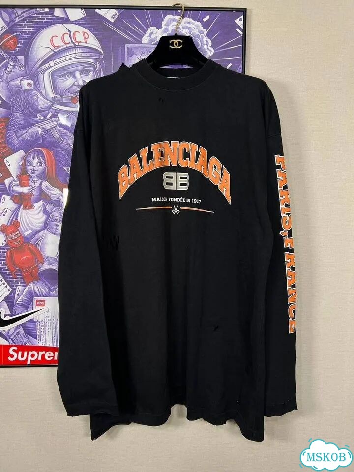 Balenciaga лонгслив оригинал фото 1