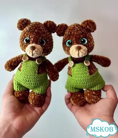 Плюшевые мишки. Игрушки ручной работы фото 1