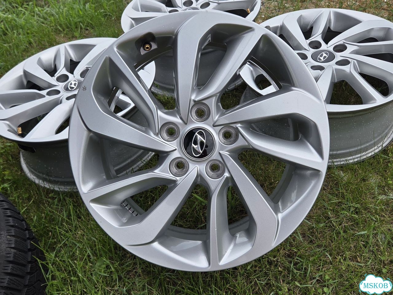 Литые диски Hyundai 7×R17 5×114.3 фото 1