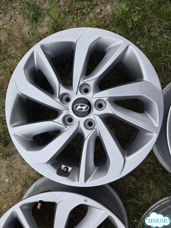 Литые диски Hyundai 7×R17 5×114.3 фото 5