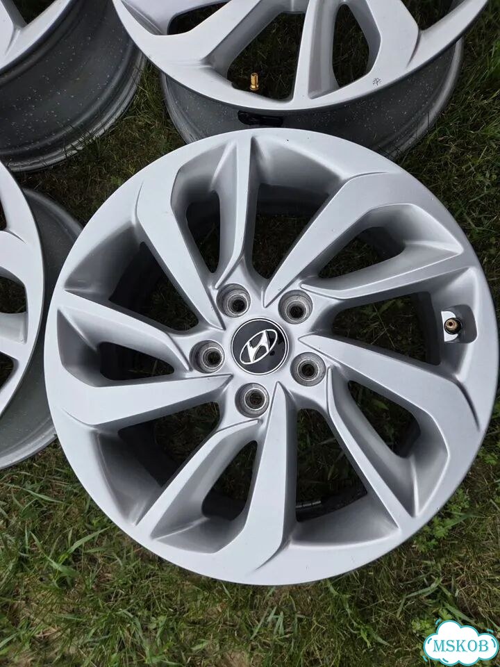 Литые диски Hyundai 7×R17 5×114.3 фото 6