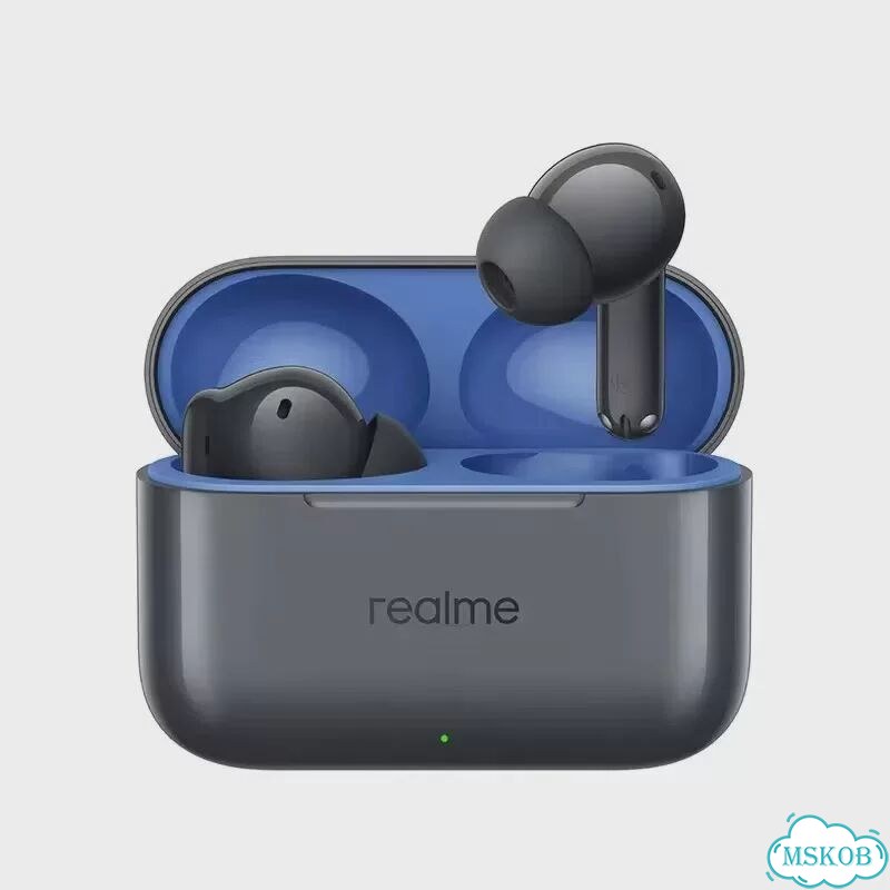 Realme Buds T200 беспроводные наушники Синий, Black фото 1