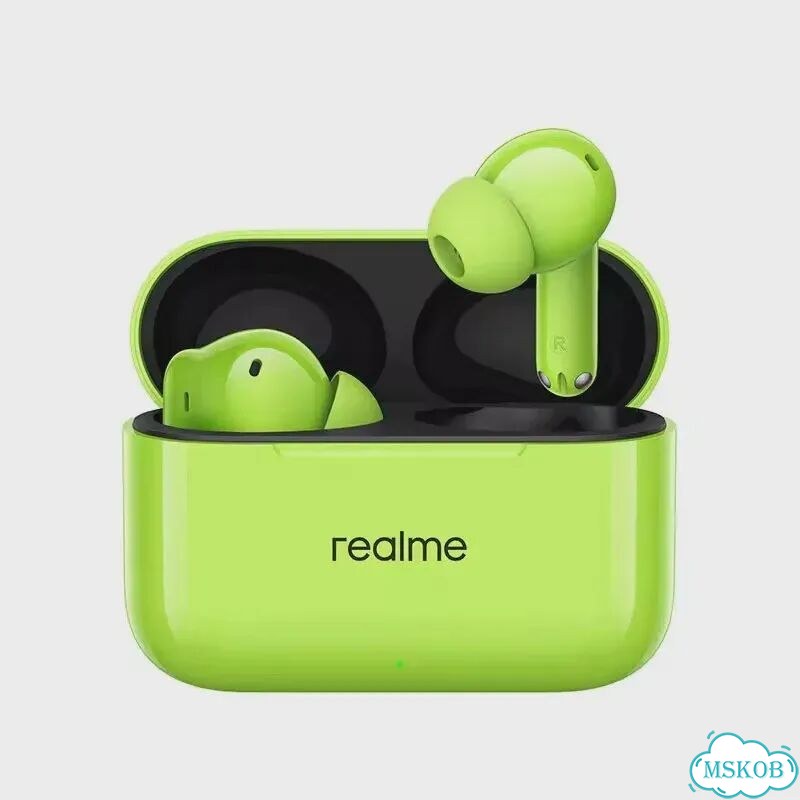 Realme Buds T200 беспроводные наушники Синий, Black фото 4