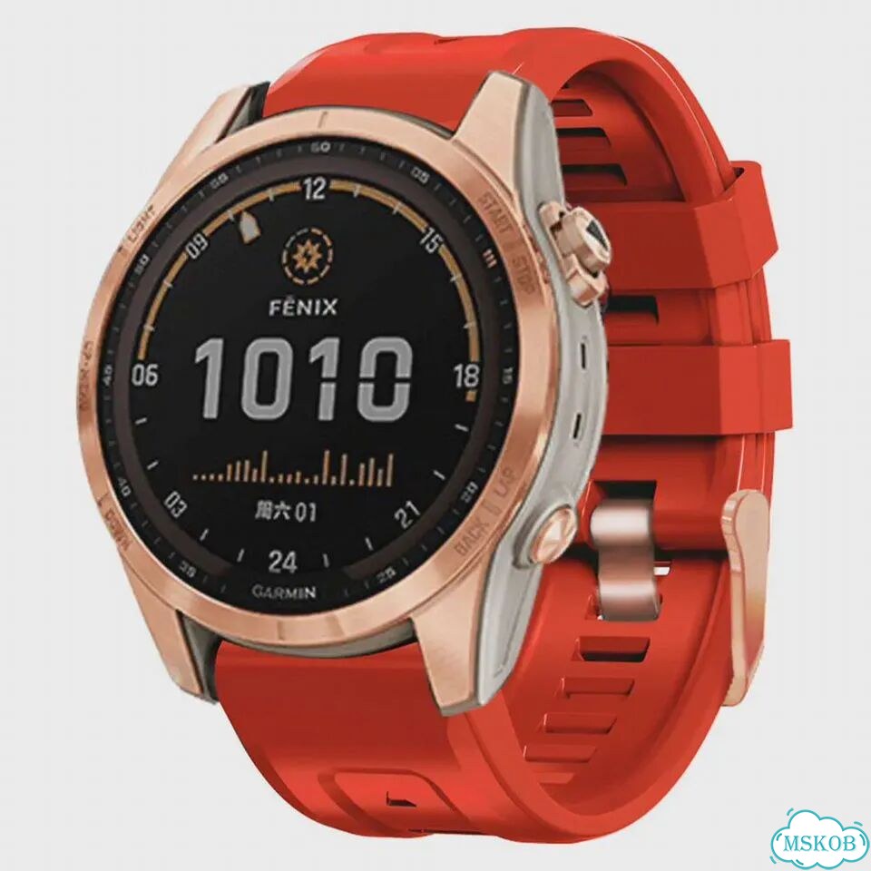Ремешок Garmin Fenix 6S Pro, blue 1 фото 4