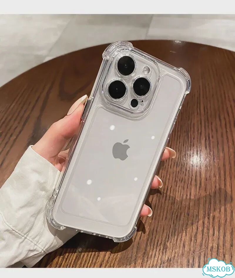 Противоударный чехол Clear для iPhone 13 Pro Max, Серый фото 6