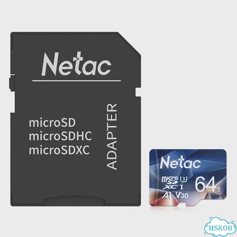 Карта памяти Netac microsdxc 32/64/128/256/512 гб 256GB фото 2
