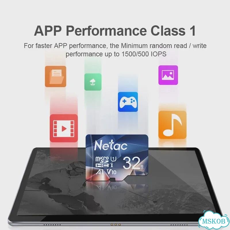 Карта памяти Netac microsdxc 32/64/128/256/512 гб 256GB фото 5