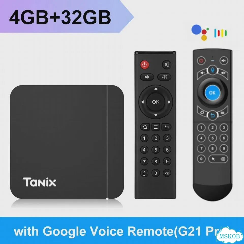 Tanix W2 тв-приставка Android 11 Европейская вилка (EU Plug), 4GB32GB G21 фото 1