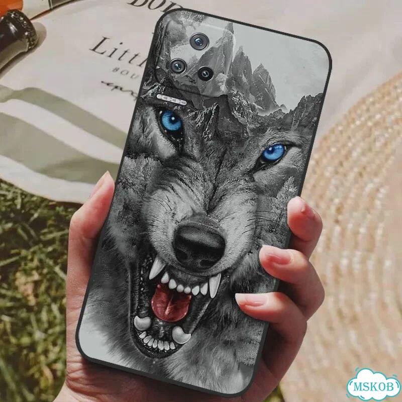 Чехол для Xiaomi Poco F4 5G, черный мягкий силиконовый чехол из тпу для телефона Xiaomi Poco F4 28 фото 1