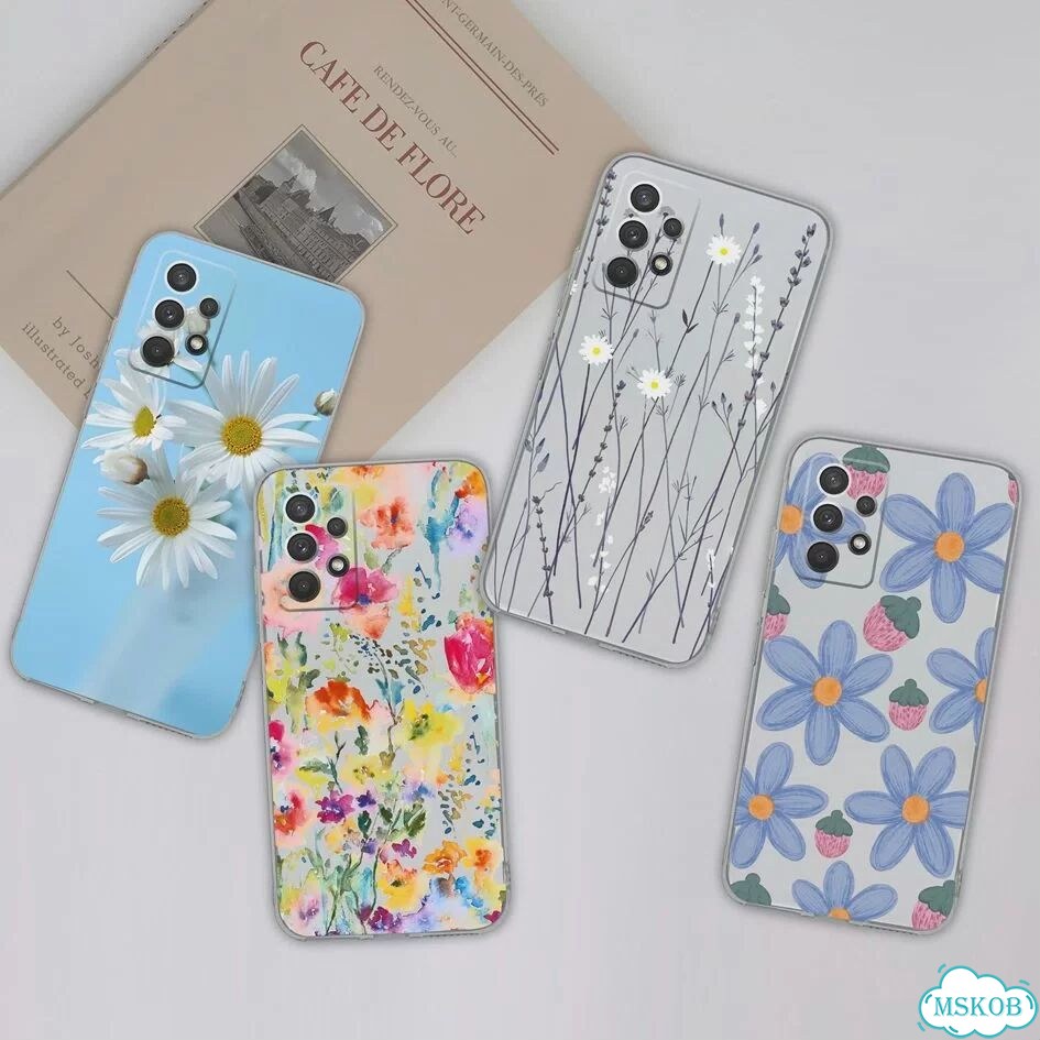 Чехол для Samsung Galaxy A32 4G, задняя крышка, прозрачный противоударный мягкий силиконовый чехол д фото 2