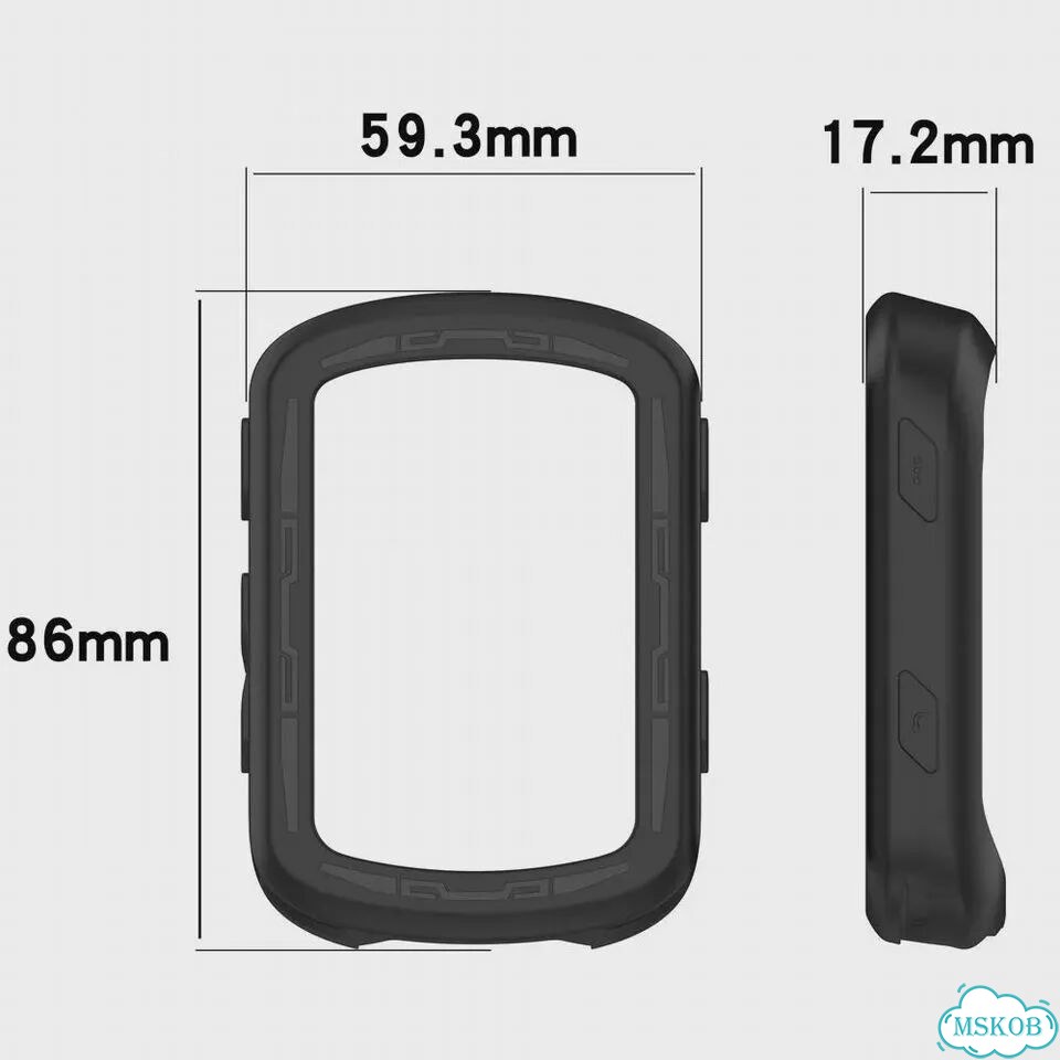 Чехол для Garmin Edge 540 оранжевый с пленкой фото 3
