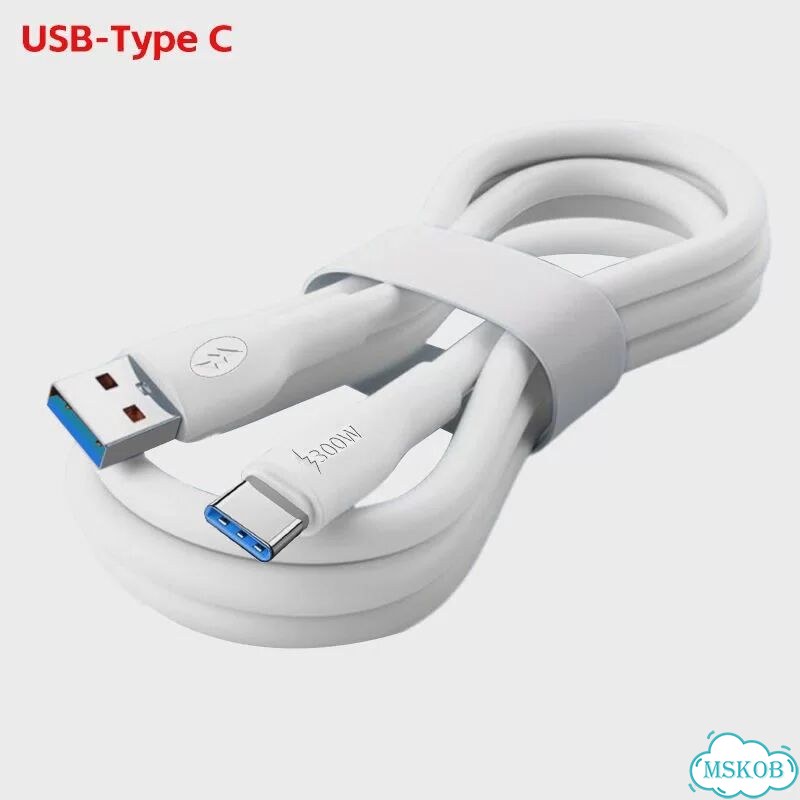 Кабель USB-Type C 1M, белый фото 1