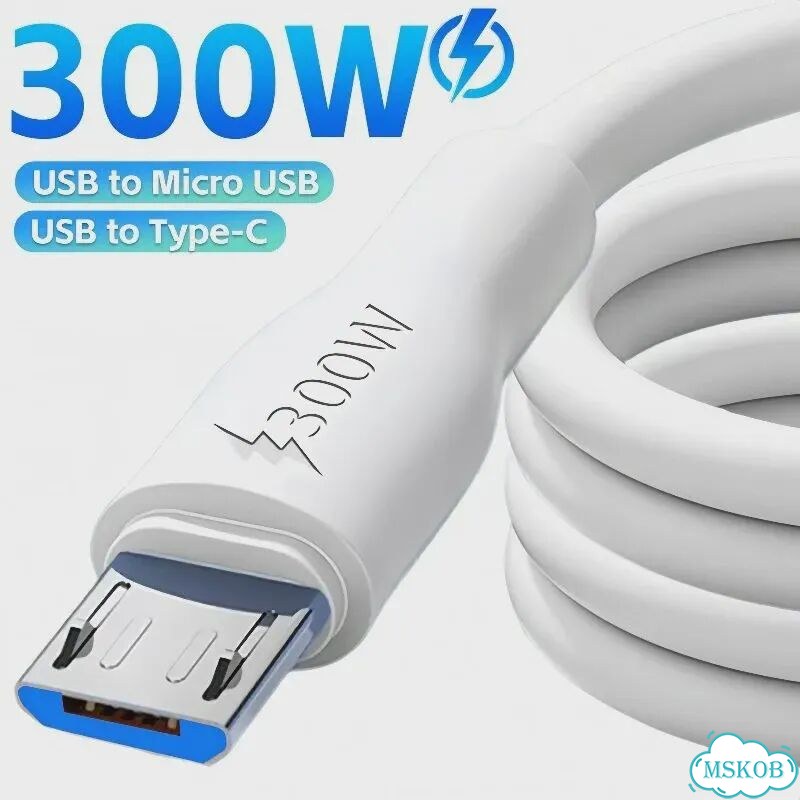 Кабель USB-Type C 1M, белый фото 2
