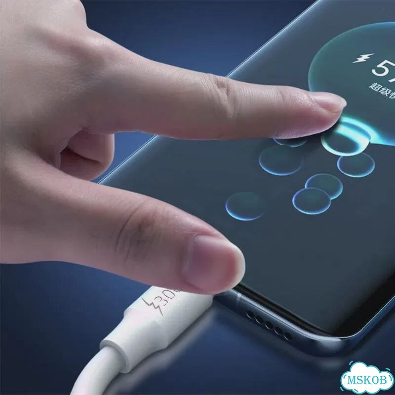 Кабель USB-Type C 1M, белый фото 3