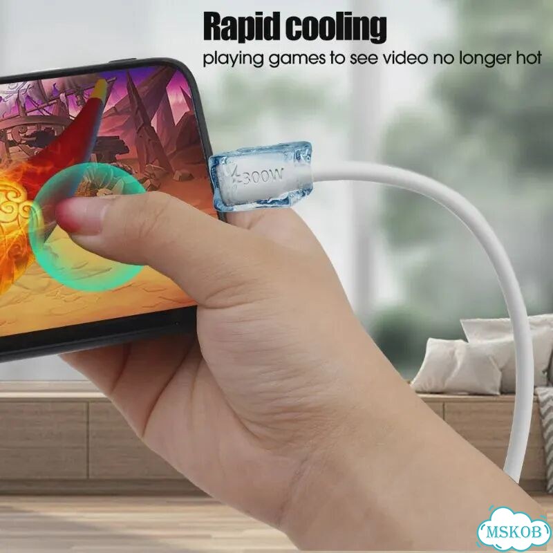 Кабель USB-Type C 1M, белый фото 7