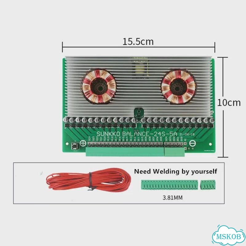 Активный балансир Heltec Wholesale 8S-20S для lifepo4/LiPo аккумуляторов 5A/8A 4-8S 5A фото 3