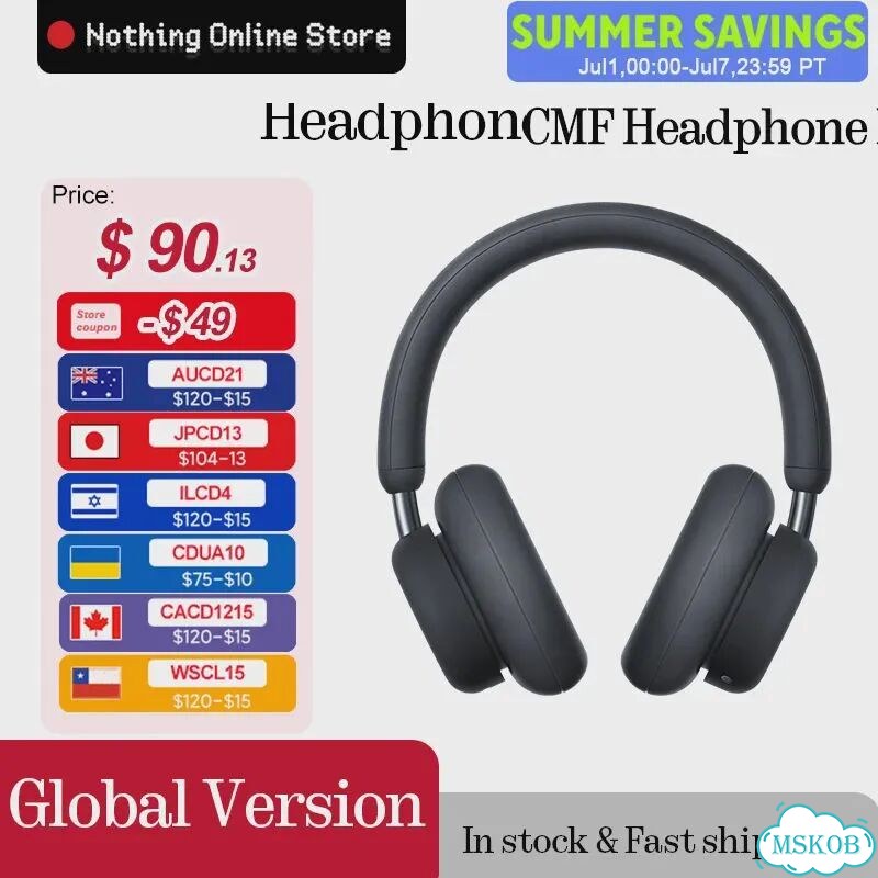 CMF Headphone Pro Dark Grey фото 1