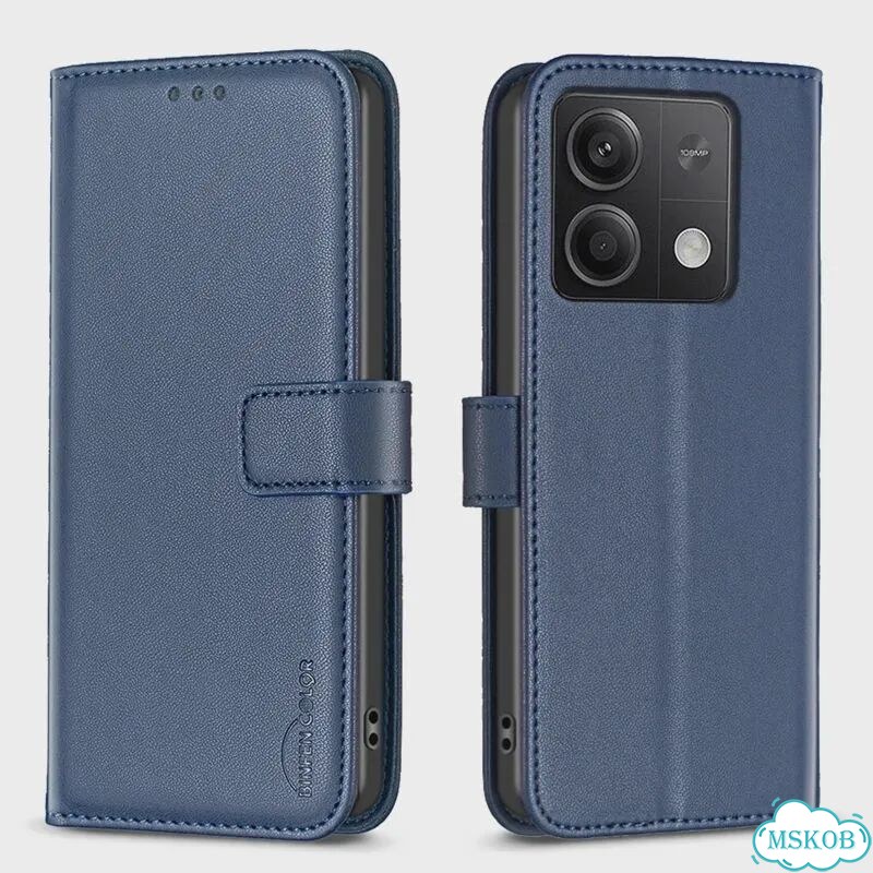 Кожаный чехол для Xiaomi Redmi Note 13 5G, BF17-C фото 4