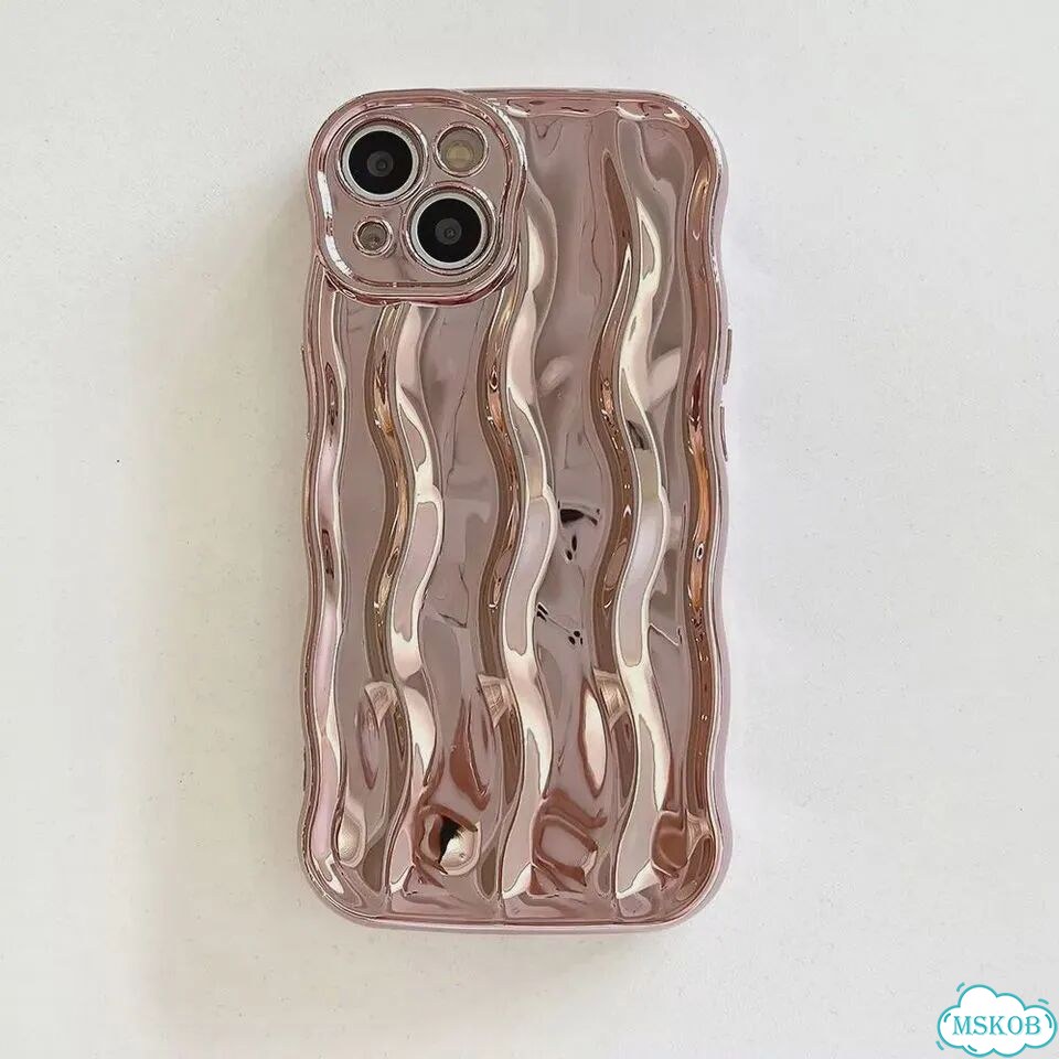 Чехол iPhone 17 Pro Max, Цвет 6, 3D водная рябь фото 1