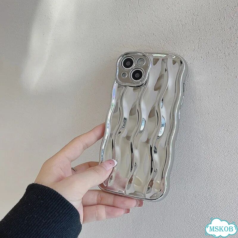 Чехол iPhone 17 Pro Max, Цвет 6, 3D водная рябь фото 3