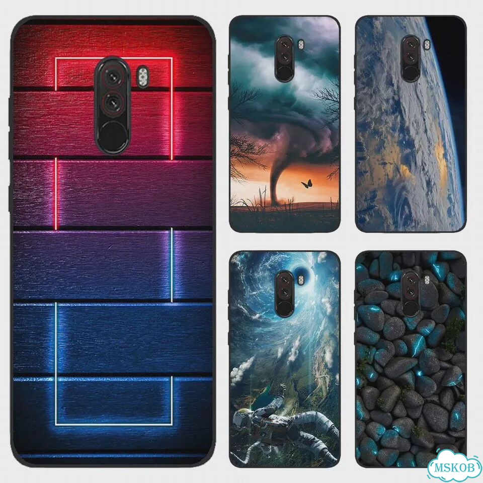 Чехол для Xiaomi Pocophone F1, Цвет: B154 фото 2