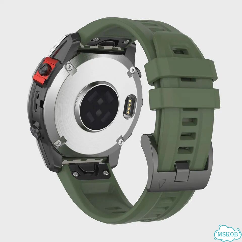 Ремешок для часов Arvin силиконовый 26/22/20 мм для Garmin Серый, 22mm Fenix 6 6 Pro, Light purple фото 3