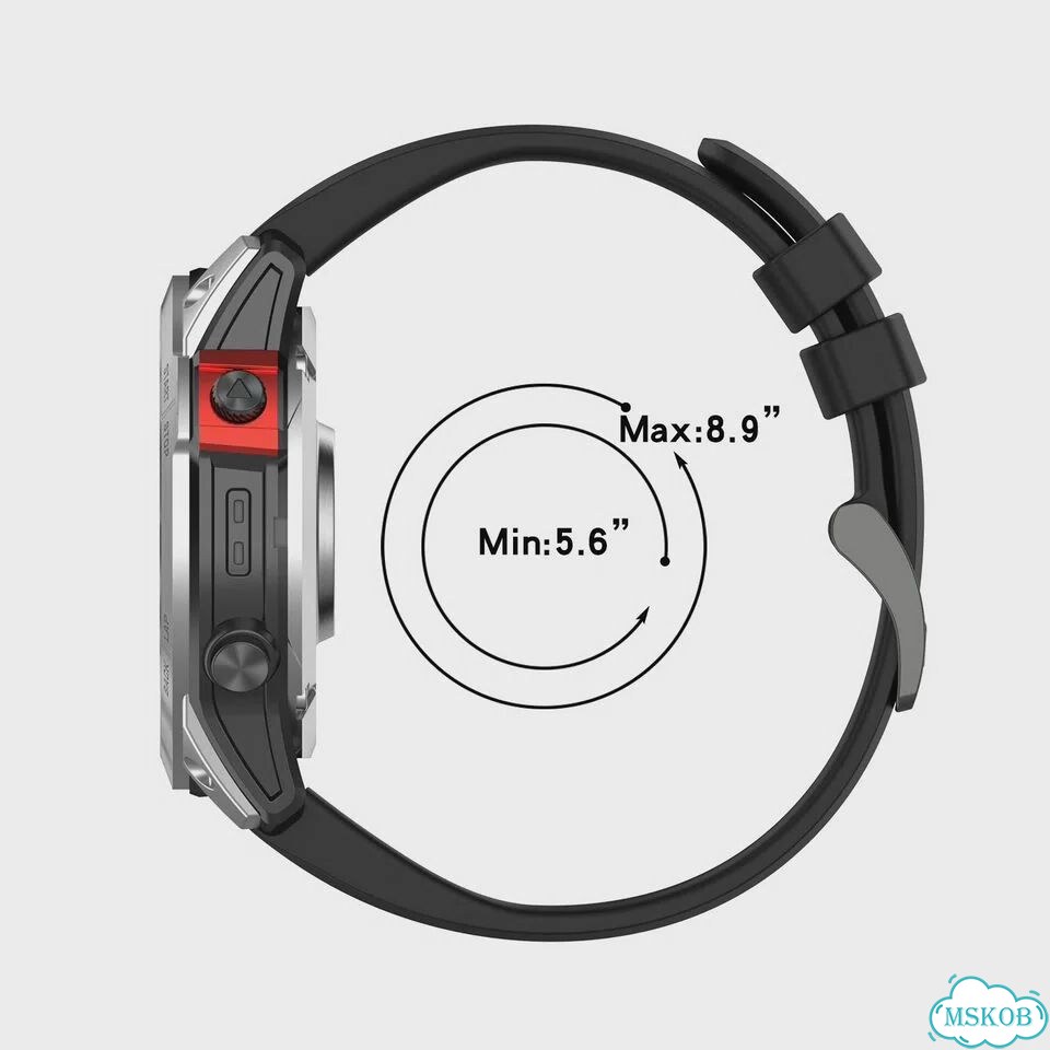 Ремешок для часов Arvin силиконовый 26/22/20 мм для Garmin Серый, 22mm Fenix 6 6 Pro, Light purple фото 4