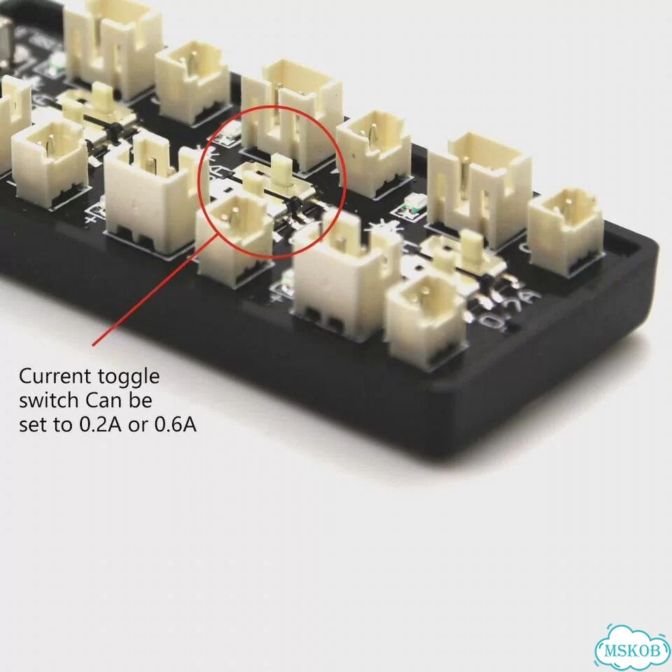 Aideepen USB-адаптер для зарядки LiPo аккумуляторов 6CH 3.8V фото 6