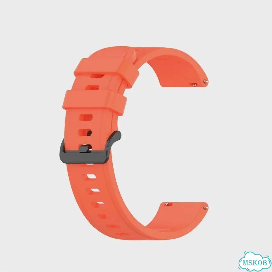 Ремешок для часов Amazfit GTR 47mm, оранжевый, 22 мм фото 1