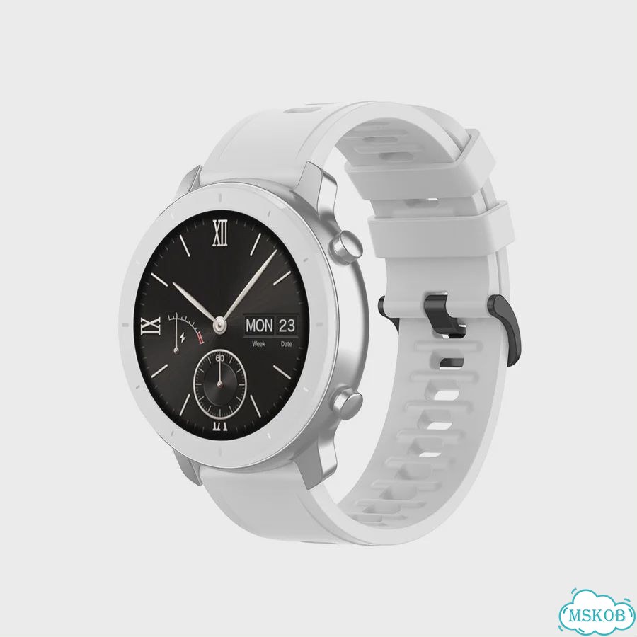 Ремешок для часов Amazfit GTR 47mm, оранжевый, 22 мм фото 5