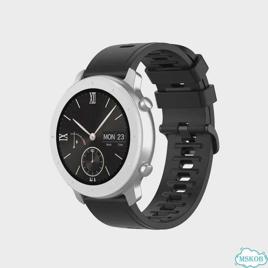 Ремешок для часов Amazfit GTR 47mm, оранжевый, 22 мм фото 6